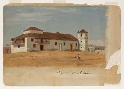 Colombia, Iglesia de Baranquilla de Frederic Edwin Church