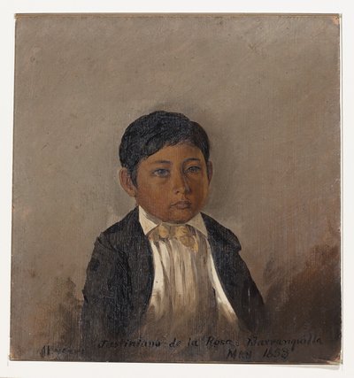 Colombia, Barranquilla, retrato de niño de Frederic Edwin Church