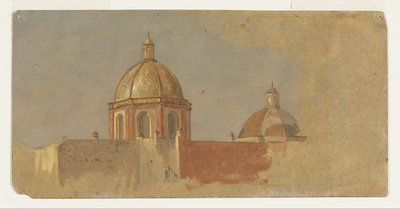 Colombia o Ecuador, tejados de iglesias de Frederic Edwin Church