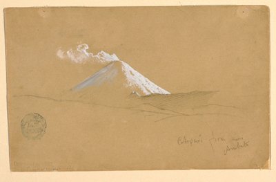 Cotopaxi desde cerca de Ambato, Ecuador de Frederic Edwin Church