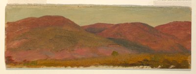 Dibujo, Paisaje otoñal, ca. 1870 de Frederic Edwin Church