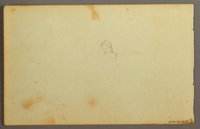 Dibujo, Valle ancho con granjas, 1844 de Frederic Edwin Church