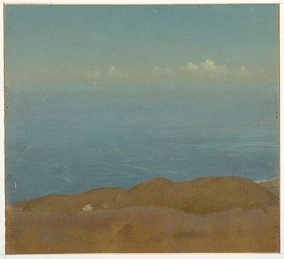 Dibujo, Estudio de nubes, 1860-70 de Frederic Edwin Church