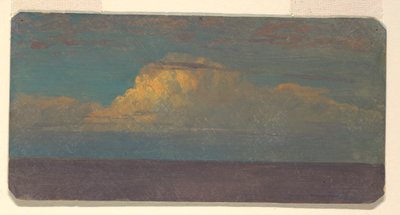 Dibujo, Estudio de nubes, 1870-80 de Frederic Edwin Church