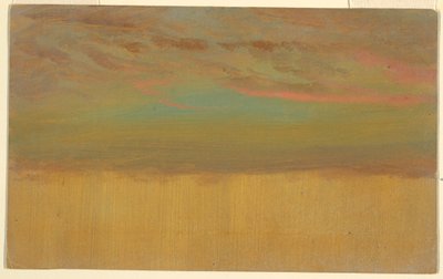 Dibujo, Estudio de nubes, 1870-80 de Frederic Edwin Church