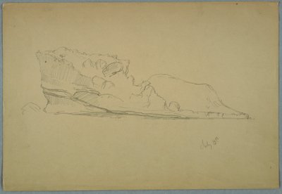 Dibujo, Iceberg flotante, 15 de julio de 1859 de Frederic Edwin Church
