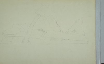 Dibujo, Iceberg flotante, junio o julio de 1859 de Frederic Edwin Church