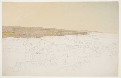 Dibujo, Jerusalén, vista general, abril (), 1868 de Frederic Edwin Church