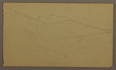Dibujo, Paisaje, mayo-agosto de 1865 de Frederic Edwin Church