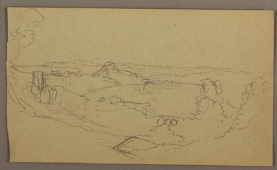 Dibujo, Paisaje, mayo-agosto de 1865 de Frederic Edwin Church
