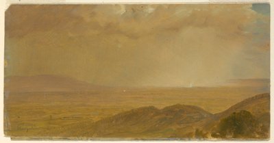 Dibujo, Paisaje, mayo de 1865 de Frederic Edwin Church