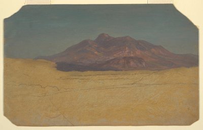 Dibujo, Paisaje de montaña, 1868 de Frederic Edwin Church