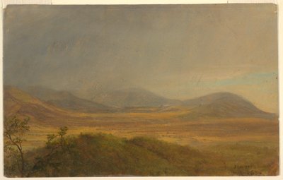 Dibujo, Paisaje montañoso, mayo de 1865 de Frederic Edwin Church