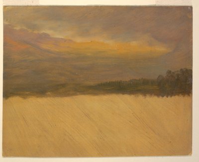 Dibujo, Paisaje montañoso, 1860-70 de Frederic Edwin Church