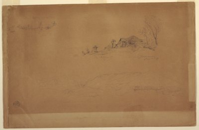 Dibujo, cerca de Guaranda, Ecuador, 10 de junio de 1857 de Frederic Edwin Church