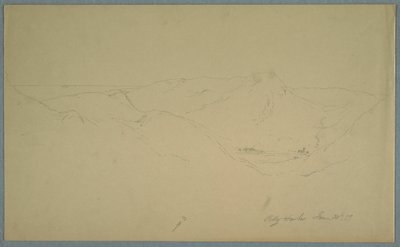 Dibujo, puerto de Petty, 24 de junio de 1859 de Frederic Edwin Church