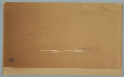 Dibujo, Paisaje marino, Costa del Labrador, junio o julio de 1859 de Frederic Edwin Church