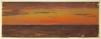 Dibujo, Paisaje marino, junio de 1859 de Frederic Edwin Church
