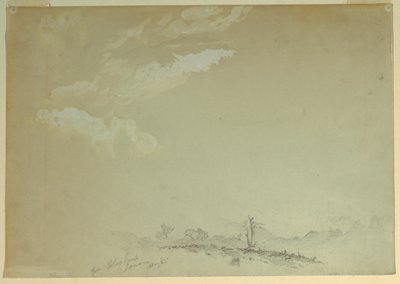 Dibujo, Bocetos, Bloxburgh, Jamaica, 1865 de Frederic Edwin Church