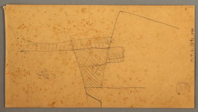 Dibujo, Barco de vapor, estudio del cielo, 30 de junio de 1866 de Frederic Edwin Church