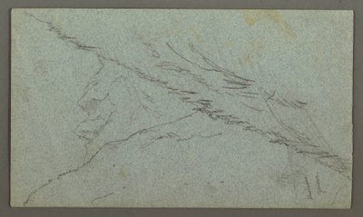 Dibujo, Picos de Tauern, El K nigss, julio de 1868 de Frederic Edwin Church