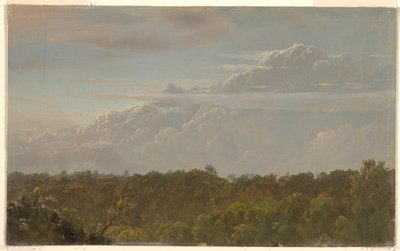 Dibujo, Nubes de trueno, Jamaica, agosto de 1865, 1865 de Frederic Edwin Church