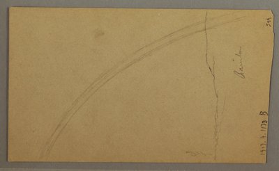 Dibujo, Valle, arco iris, posiblemente 1865-66 de Frederic Edwin Church