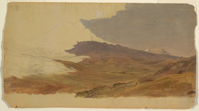 Ecuador, montaña (posiblemente Chimborazo) de Frederic Edwin Church