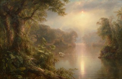 El Rio de Luz (El río de la luz) de Frederic Edwin Church