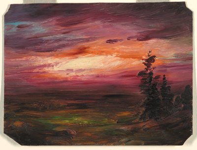 Crepúsculo vespertino de Frederic Edwin Church