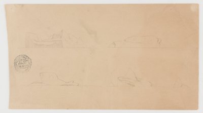Icebergs flotantes de Frederic Edwin Church