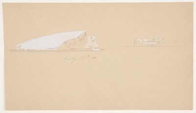 Icebergs flotantes de Frederic Edwin Church