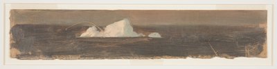 Icebergs flotantes de Frederic Edwin Church