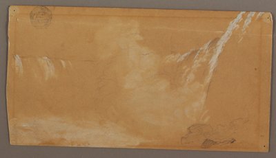 Mayor parte de Horseshoe Falls, vista desde el lado canadiense del río Niágara de Frederic Edwin Church