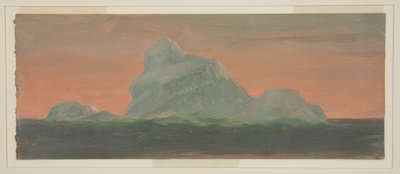Iceberg contra el cielo vespertino de Frederic Edwin Church