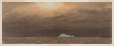 Iceberg, Battle Harbour, Labrador de Frederic Edwin Church