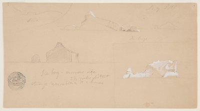 Iceberg con extraña semejanza a una casa de Frederic Edwin Church