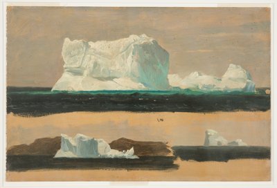 Icebergs, Twillingate de Frederic Edwin Church