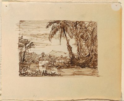 Paisaje Imaginario con de Frederic Edwin Church