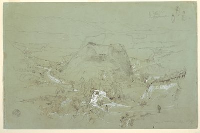 Paisaje cerca de Guaranda, Ecuador de Frederic Edwin Church