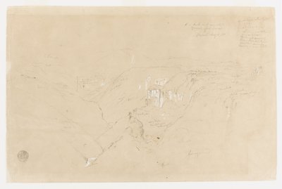 Paisaje con el Monte Purese, Colombia de Frederic Edwin Church