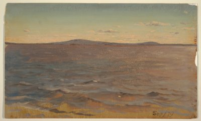 Maine, Lago Katahdin? de Frederic Edwin Church