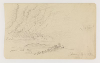 Niebla sobre el río y las colinas de Frederic Edwin Church
