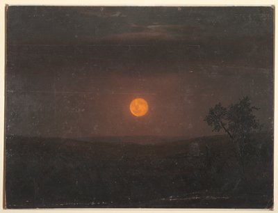 Luz de luna de Frederic Edwin Church