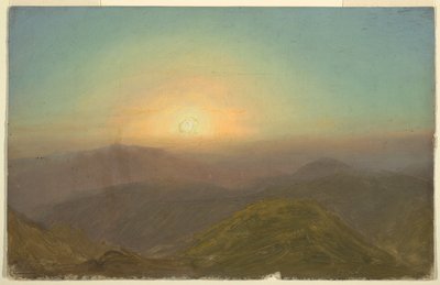 Paisaje matutino de Frederic Edwin Church