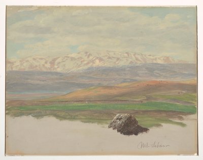 Monte Líbano de Frederic Edwin Church
