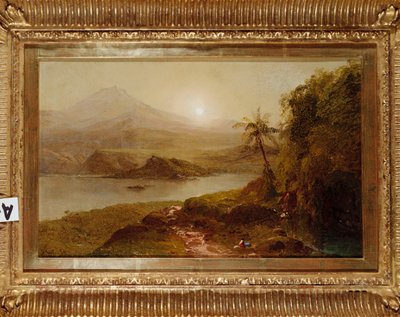 Paisaje montañoso de Frederic Edwin Church