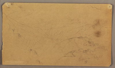 Paisaje de Montaña, Jamaica de Frederic Edwin Church