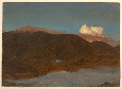 Paisaje montañoso de Frederic Edwin Church