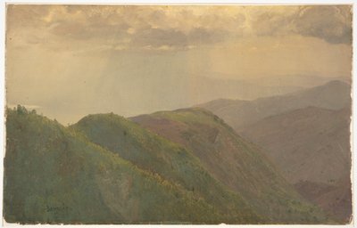 Montañas en Jamaica de Frederic Edwin Church